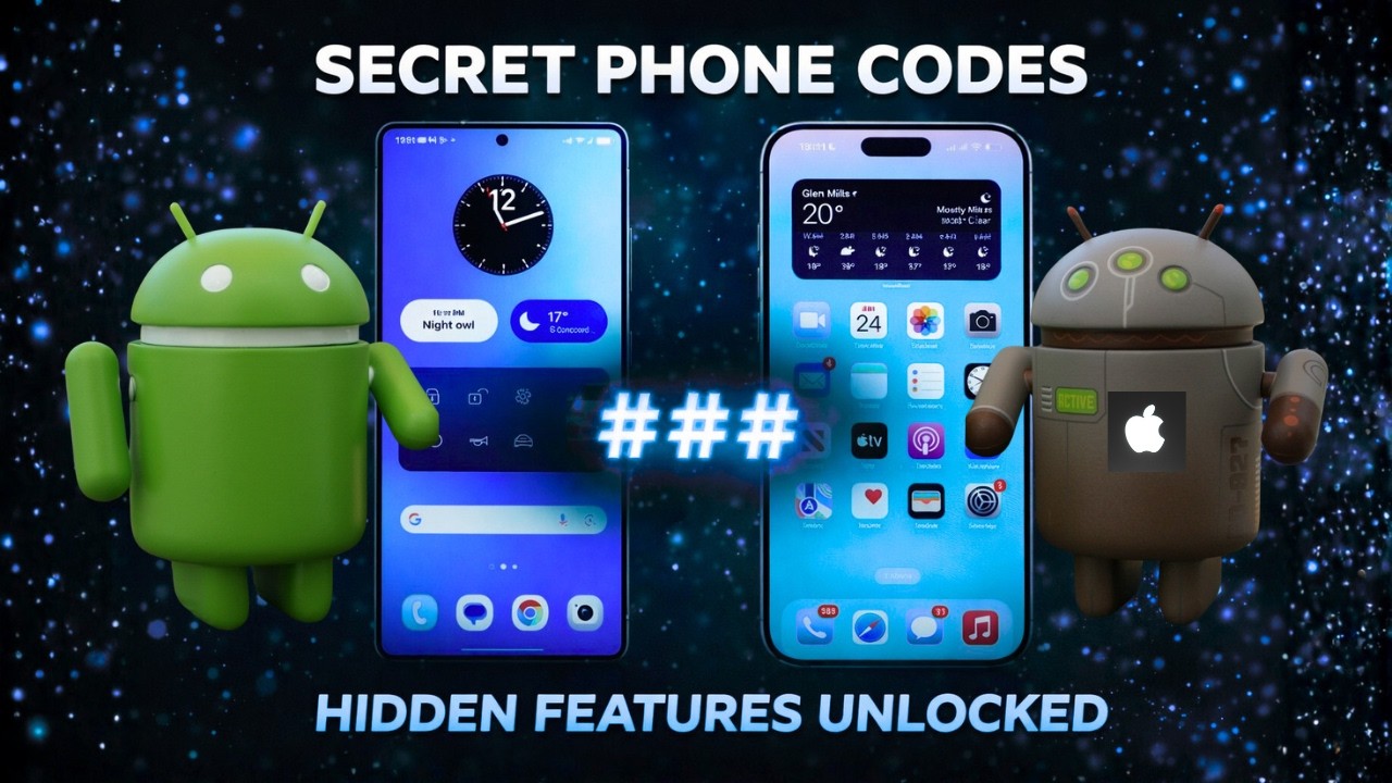Secret Phone Codes That Unlock Hidden Features (Android & iPhone)