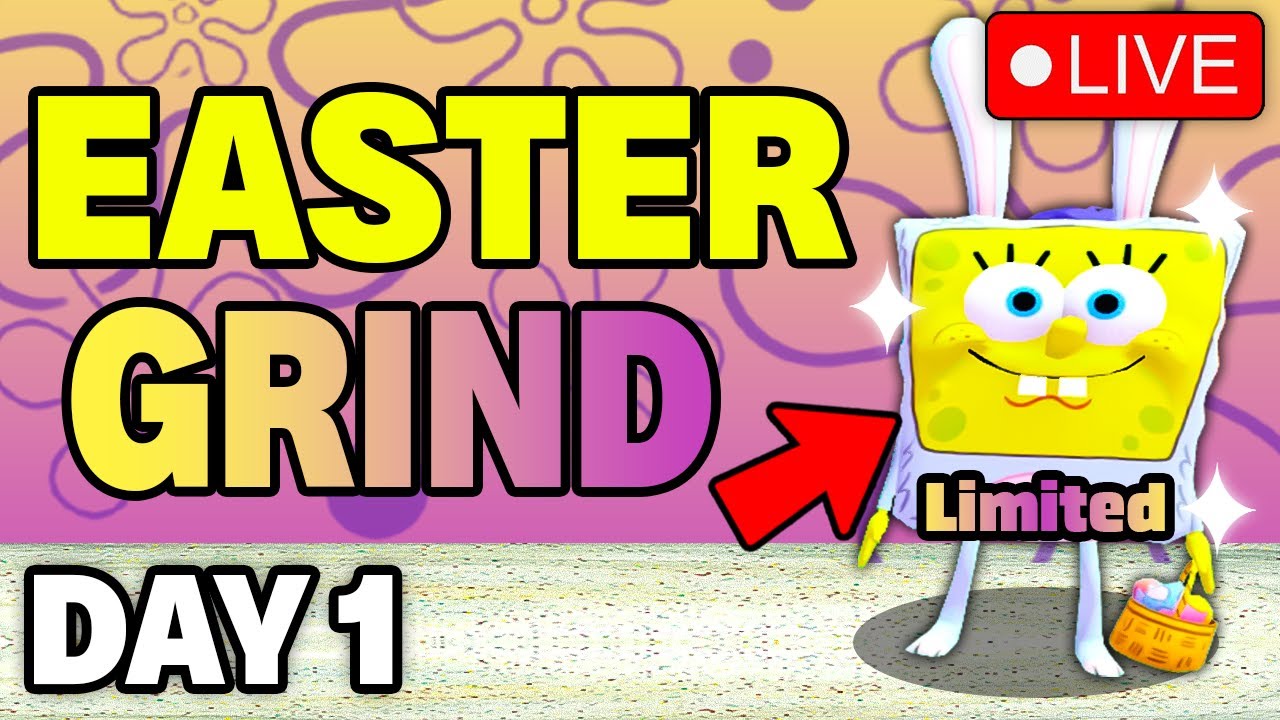 Grinding for Shards - Egg Hunt Event🐰 [Day 1]  (Spongebob TD)