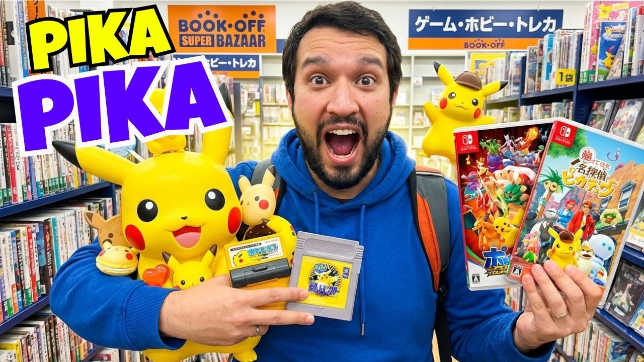 ⚡️ PIKACHUS de segunda mano en JAPÓN 🇯🇵