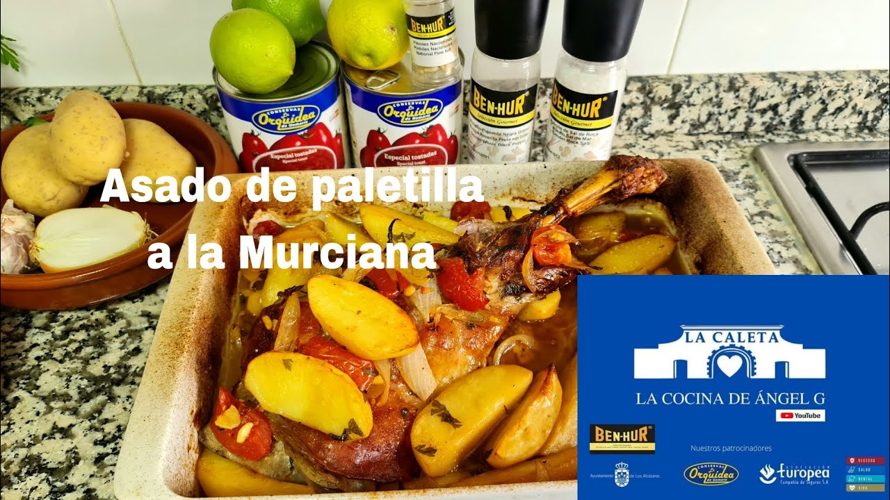 Asado de paletilla cordero a la Murciana