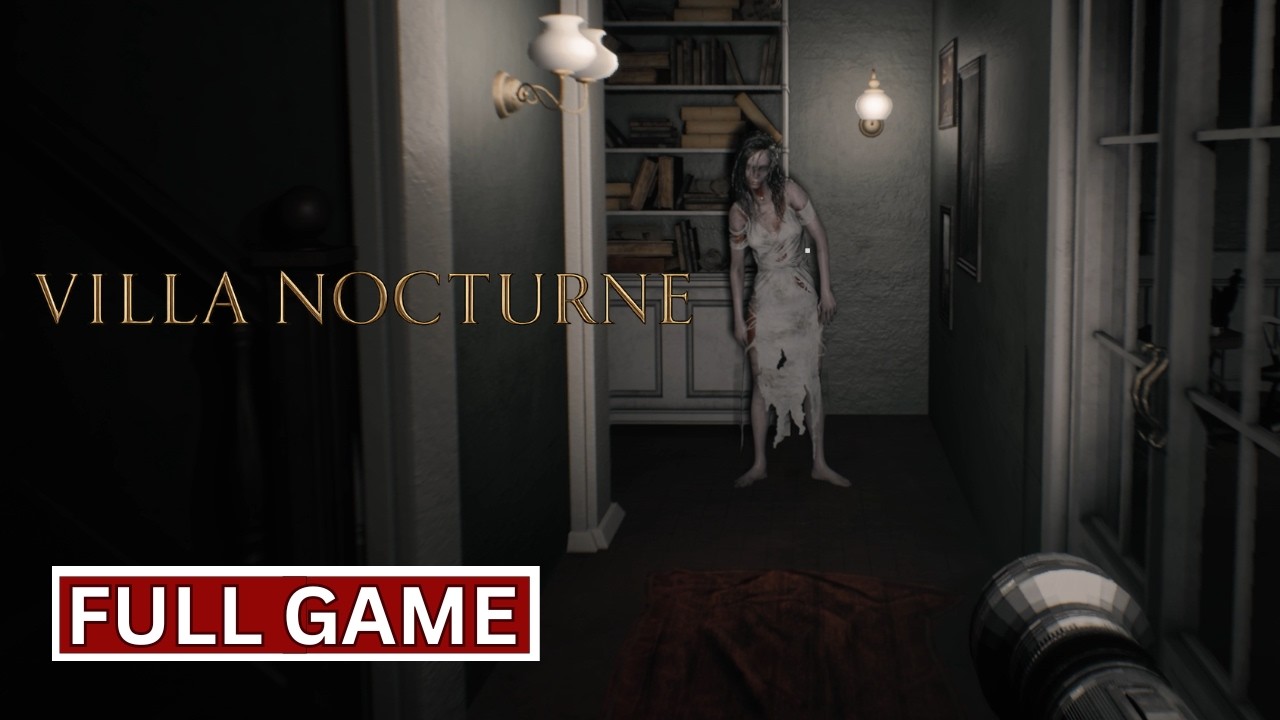 Villa Nocturne | Full Game | Walkthrough Gameplay No Commentary
