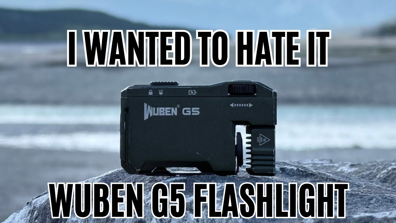 I wanted to hate it, but I couldn't! | Wuben G5 Flashkight Review