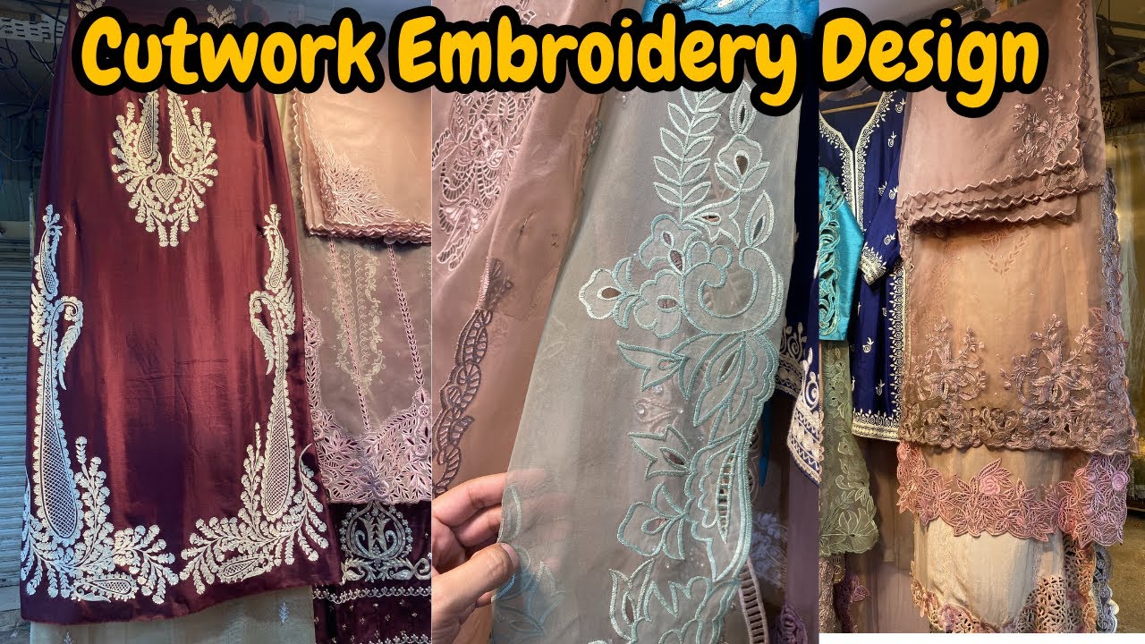 Liberty Market Lahore 2025 | Latest cutwork designs | #trendalert #dupattagali #partyweardress