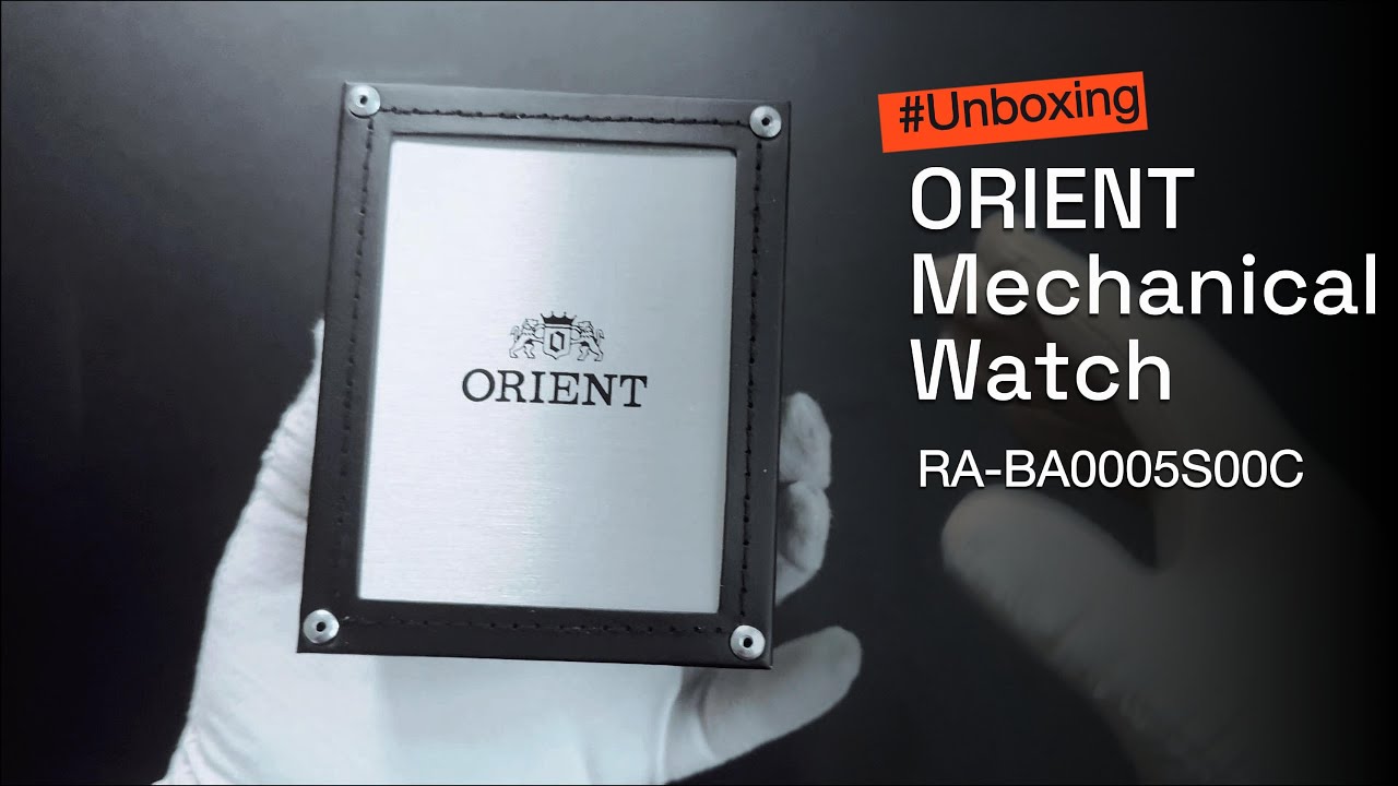 ORIENT Mechanical Watch RA-BA0005S00C Unboxing