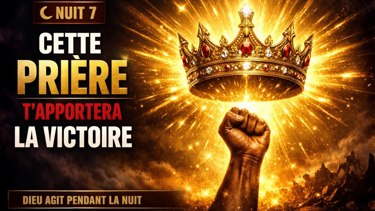 CETTE PRIÈRE T’APPORTERA LA VICTOIRE — DIEU AGIT PENDANT LA NUIT | Nuit 7