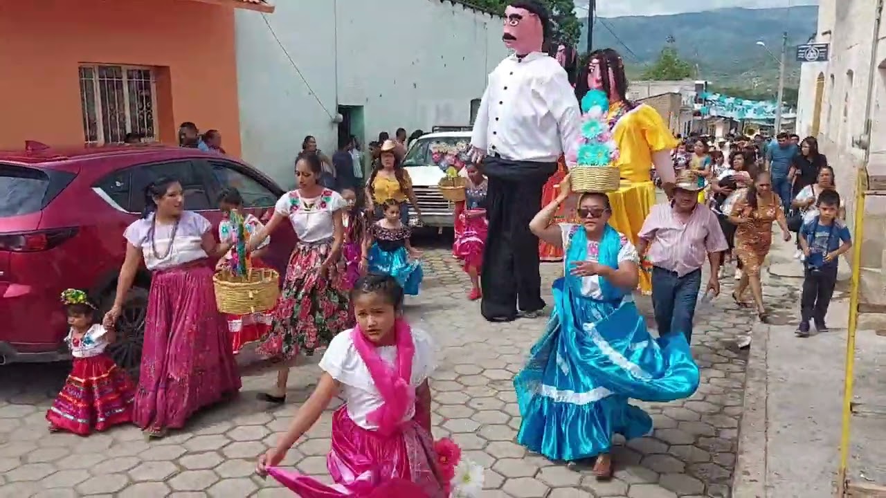 Santa María Tecomavaca | Chinas Oaxaqueñas 2022| Tercera Parte |Fiesta del 15 de agosto 2022