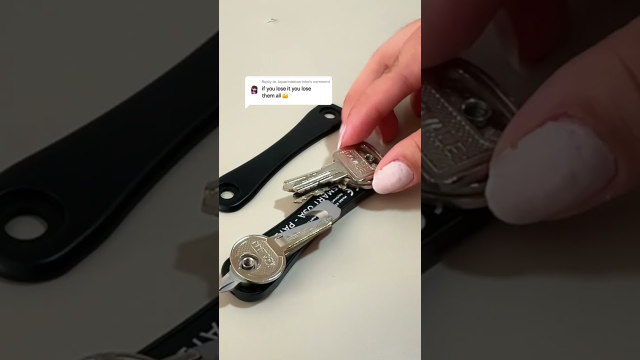 The Secret to Locating Your Keys Fast🔑  #keysmart #keyorganizer #amazonfinds #shorts