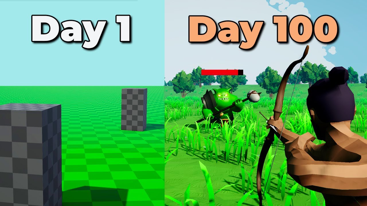 I spent 100 Days making a RPG Game