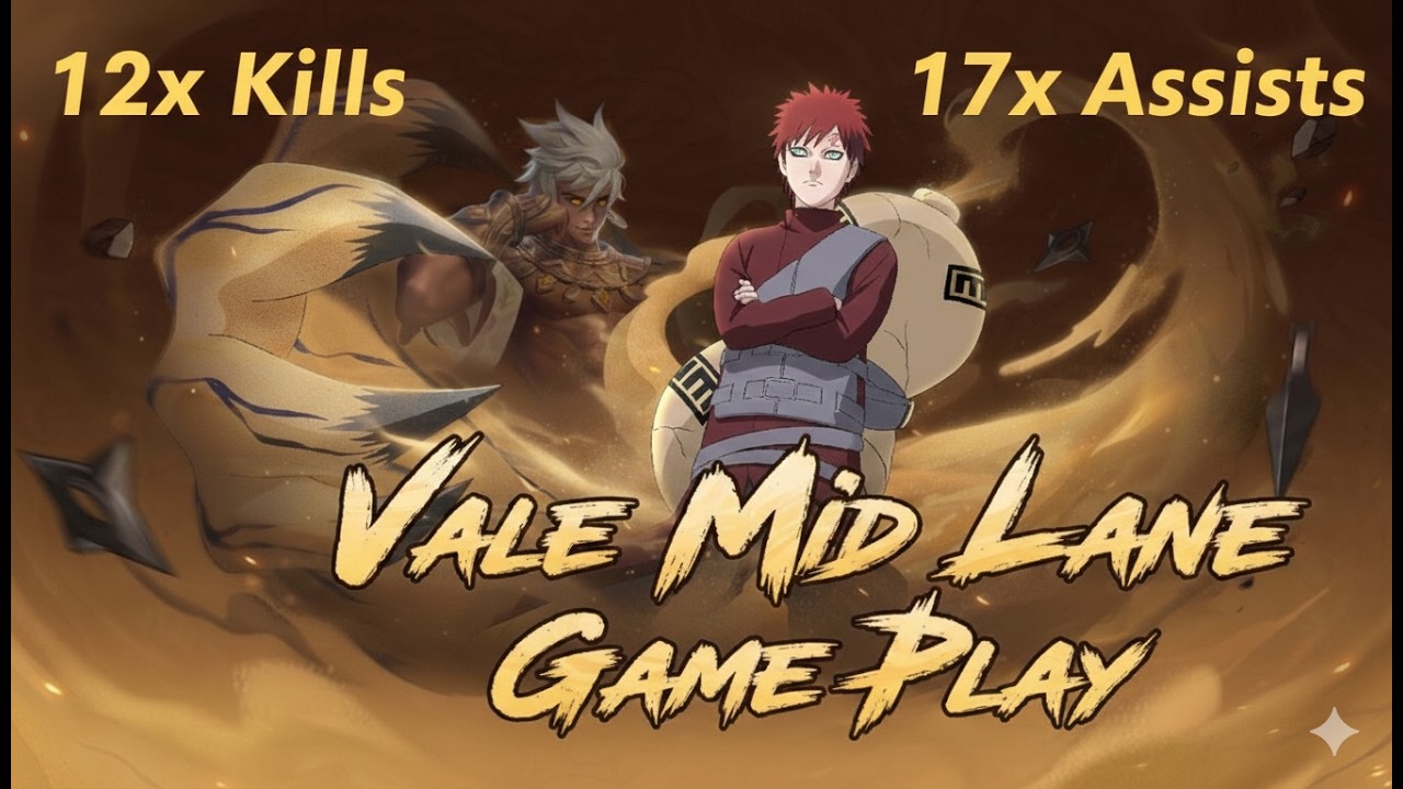 Vale Mid Lane Domination 🌪️🔥 | 12 Kills 17 Assists Carry | Solo Ranked Match