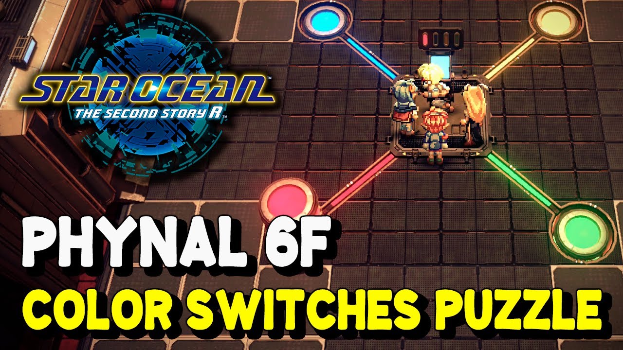 Star Ocean The Second Story R COLOR SWITCHES Puzzle Solution in Phynal 6F