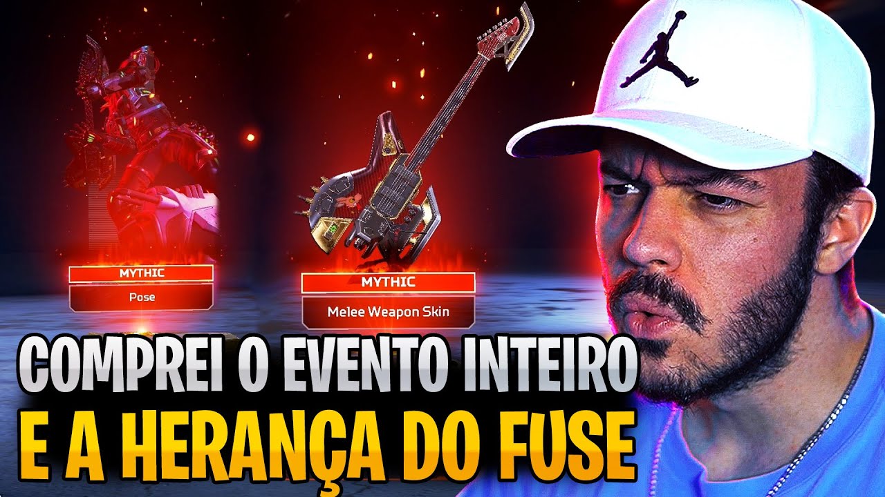 Testando TODAS ANIMAÇÕES da HERANÇA do FUSE e comprando TUDO do EVENTO PRESSÁGIOS!  | APEX LEGENDS