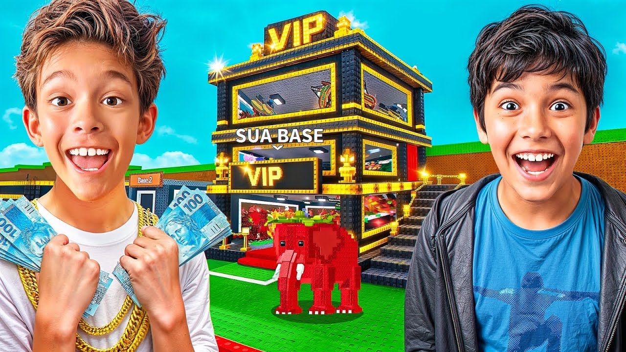 Eles ficaram IMPRESSIONADOS com minha base que CONSEGUI no PVP do ROUBE brainrot