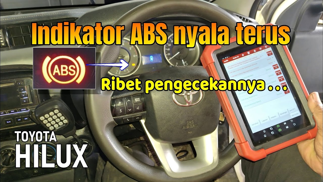 Indikator ABS nyala terus, harus tahu tentang ini....