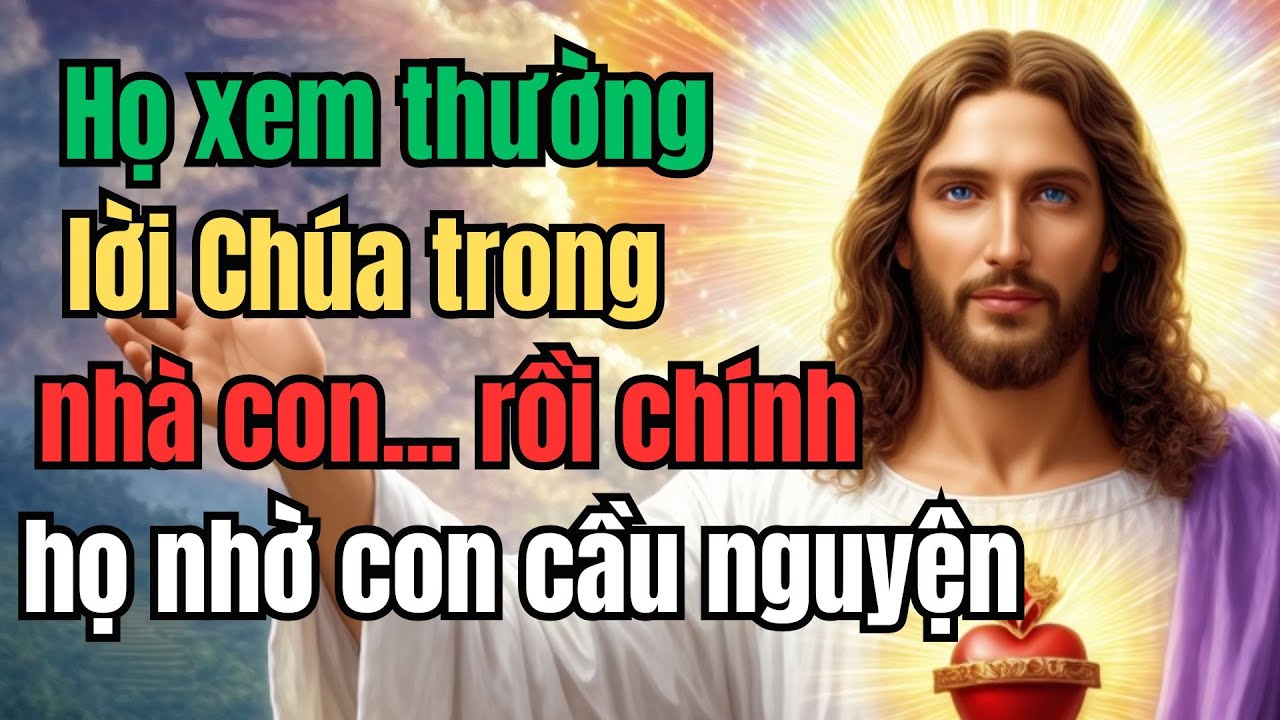Họ xem thường lời Chúa trong nhà con... rồi chính họ nhờ con cầu nguyện | Lòng Chúa Thương Xót