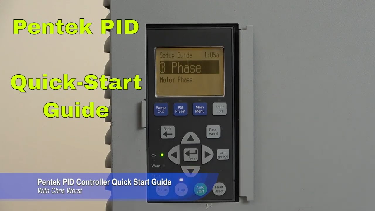 Pentek PID Controller: Quick Start Guide