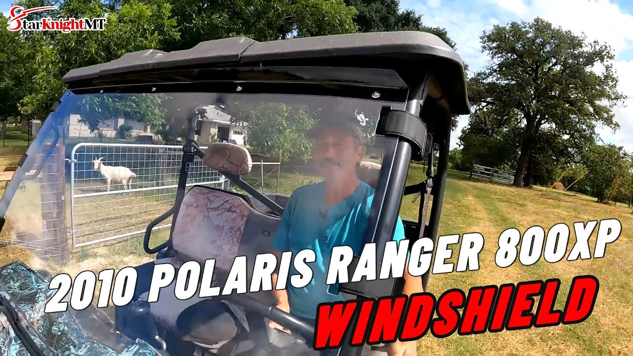 Polaris Ranger XP 800 Gets EXPLOSIVE Windshield Protection