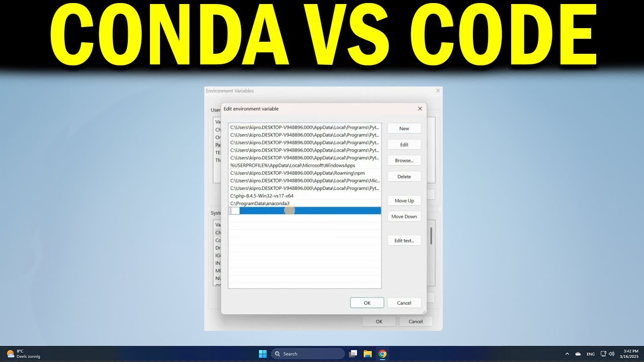 How To Fix Conda is Not Recognized Error in VSCode