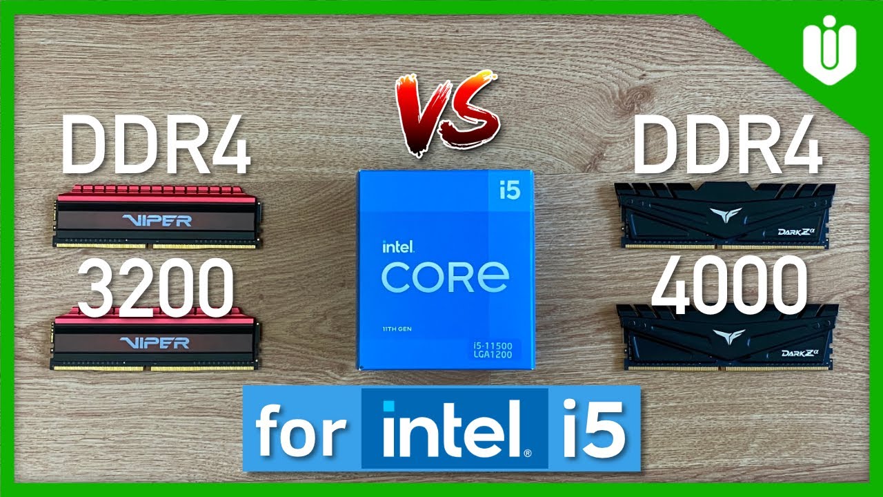 What is the Best DDR4 RAM for Intel i5? [DDR4 3200 MHz vs 4000 MHz]