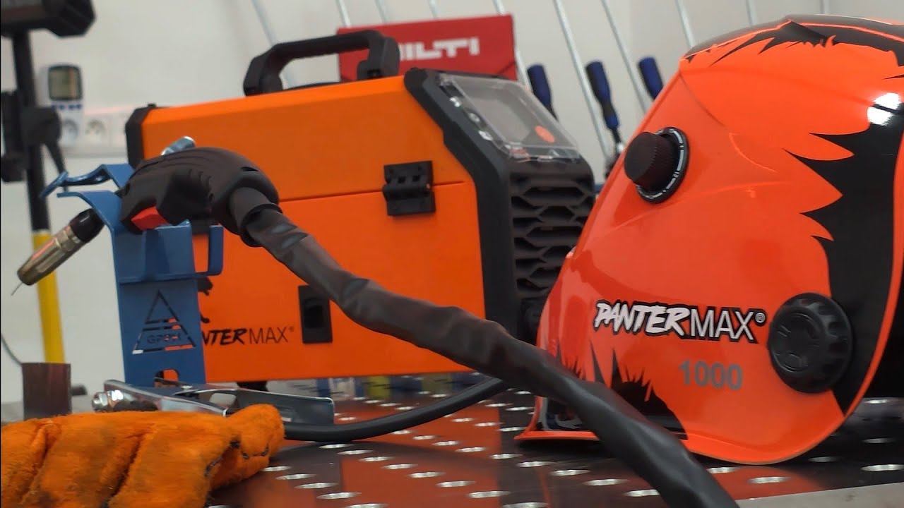 Недорогой сварочный аппарат 3-в-1 Pantermax Falco 3 третьего CO2 подходит для TIG-сварки MMA-сварки.