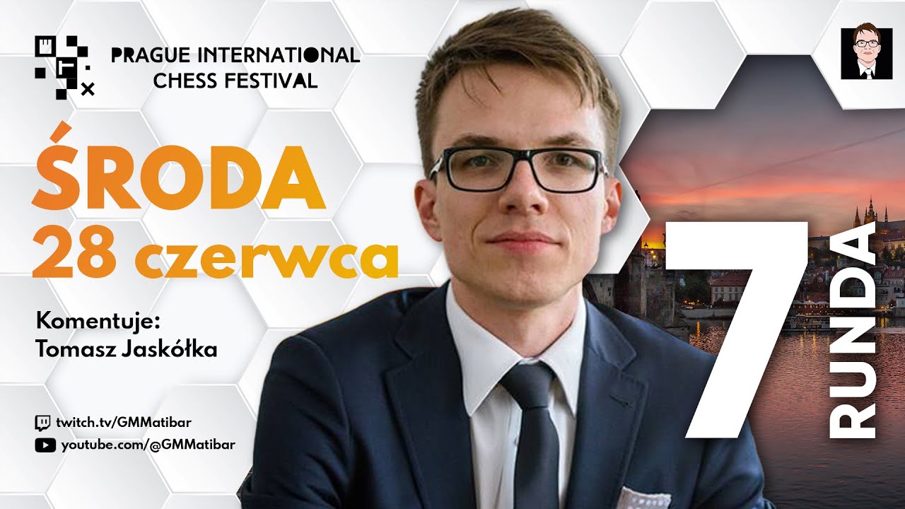 Prague International Chess Festival | 7 runda | Vykouk - Bartel