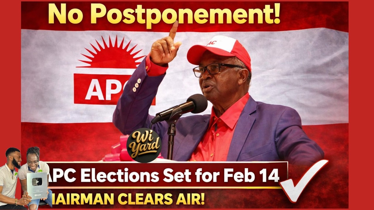 No Postponement! APC Elections Set for Feb 14 — Chairman Clears Air