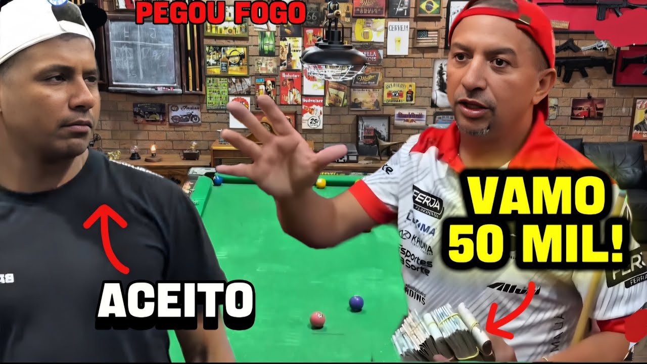 O BAIANINHO CHAMOU O MAYCON PARA JOGAR DE 50 MIL...💰😱