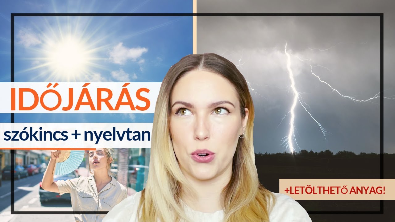 IDŐJÁRÁS szókincs és nyelvtan | + Letölthető anyag
