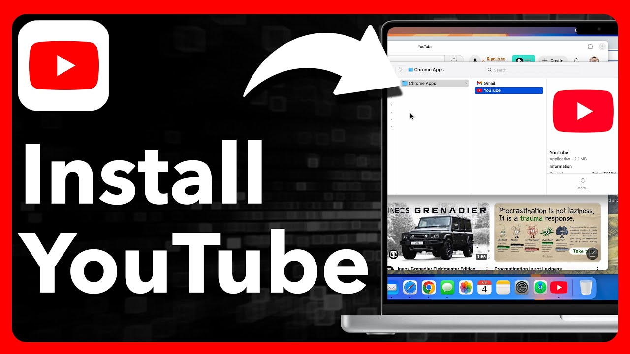 How To Install YouTube App On Mac