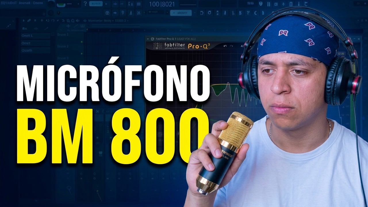 Grabando una CANCIÓN con el mic más barato BM-800