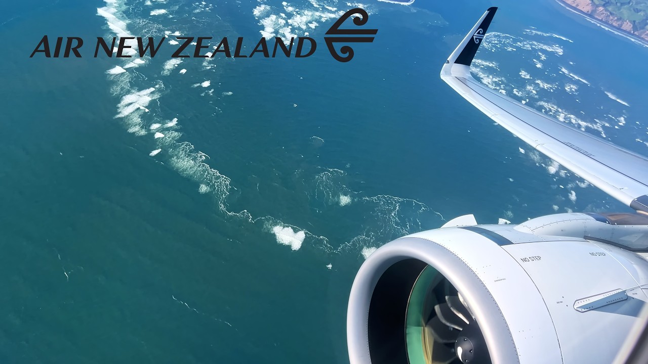 Full Flight - Auckland to Sydney Air New Zealand NZ111 Airbus 321neo