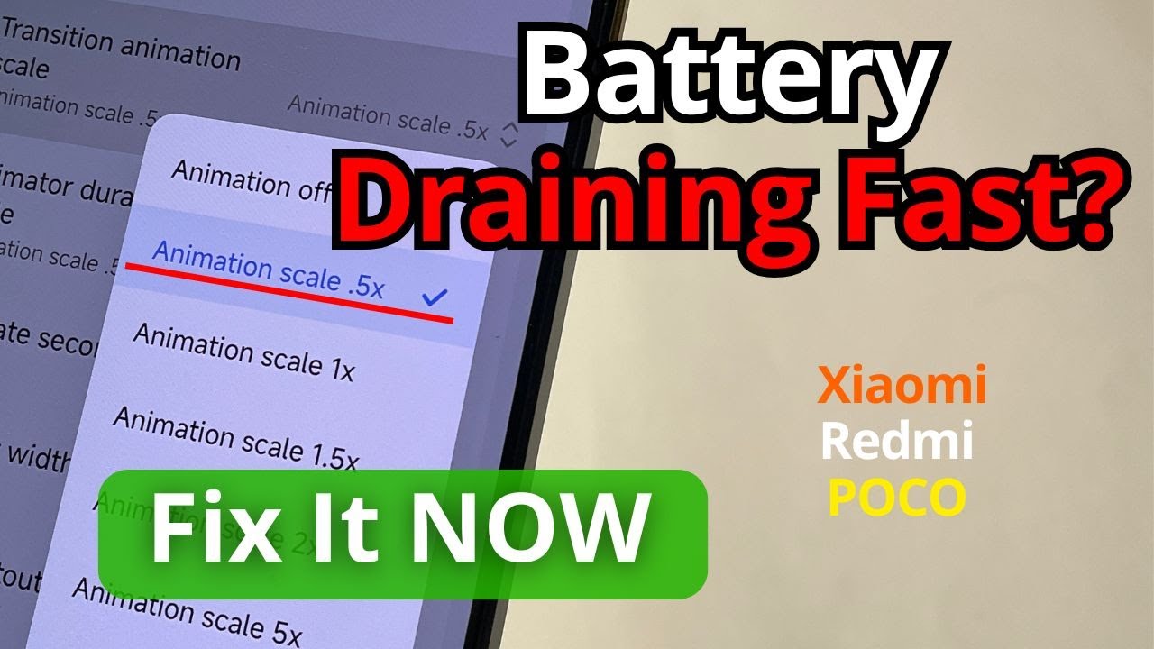 Батарея Xiaomi, Redmi, POCO быстро разряжается? 8 советов, как продлить срок её службы!
