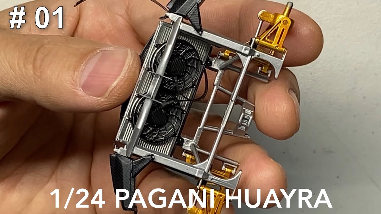 Pagani Huayra '12 パガニー·フエイラ 파가니 후에이라 - 1/24 Aoshima - Part 1