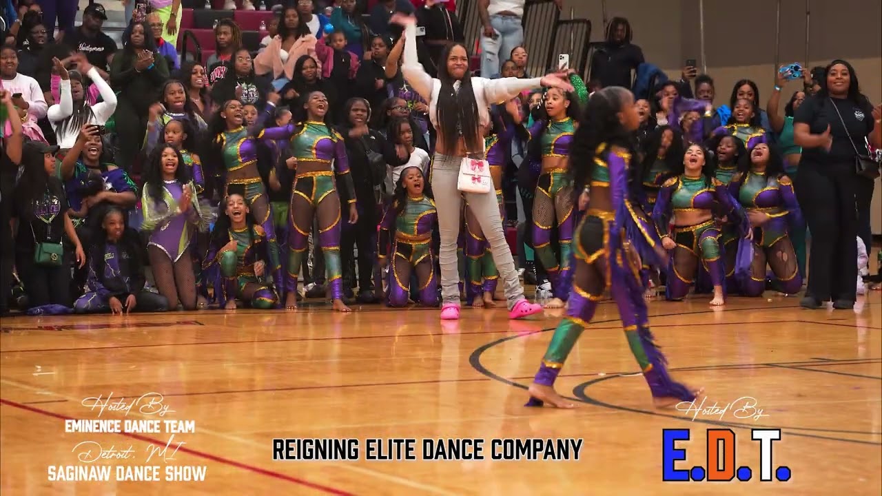Reigning Elite vs Charlie's Angels | Captain Tie-Breaker Dance | Majorette Competition | Detroit, MI