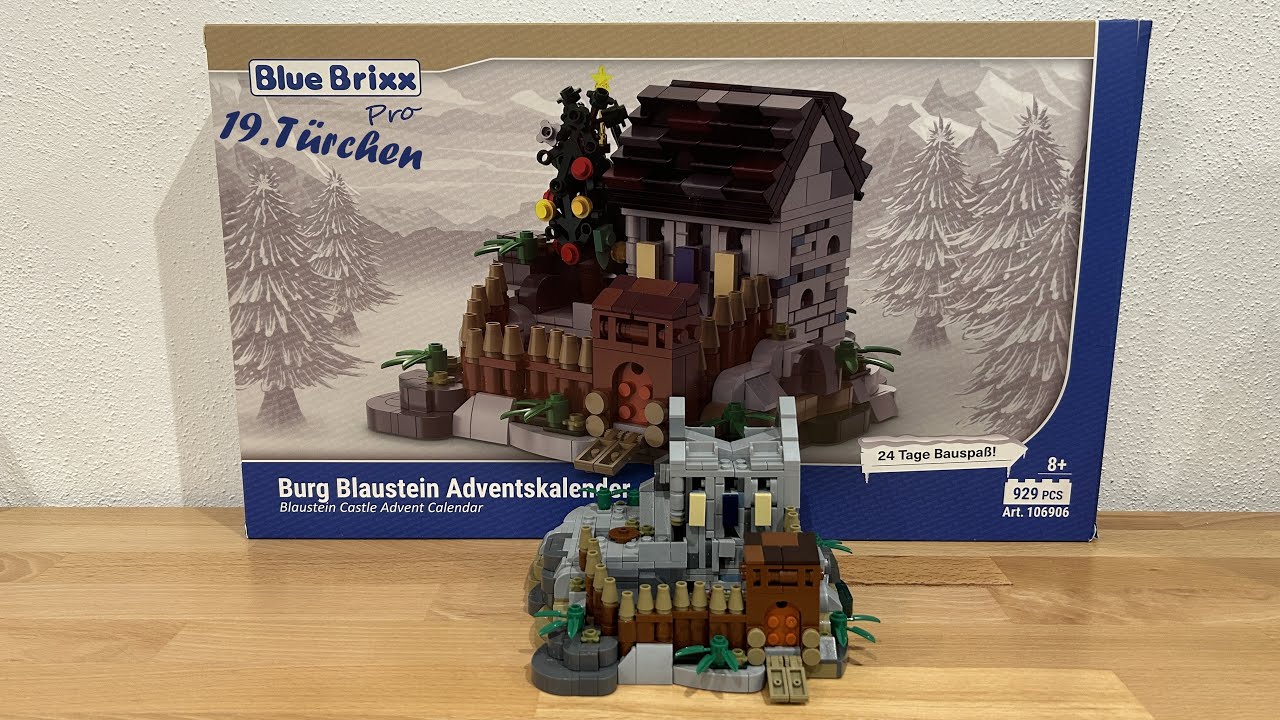 Wir öffnen das 19. Türchen des Bluebrixx Burg Blaustein Adventskalender 2025!
