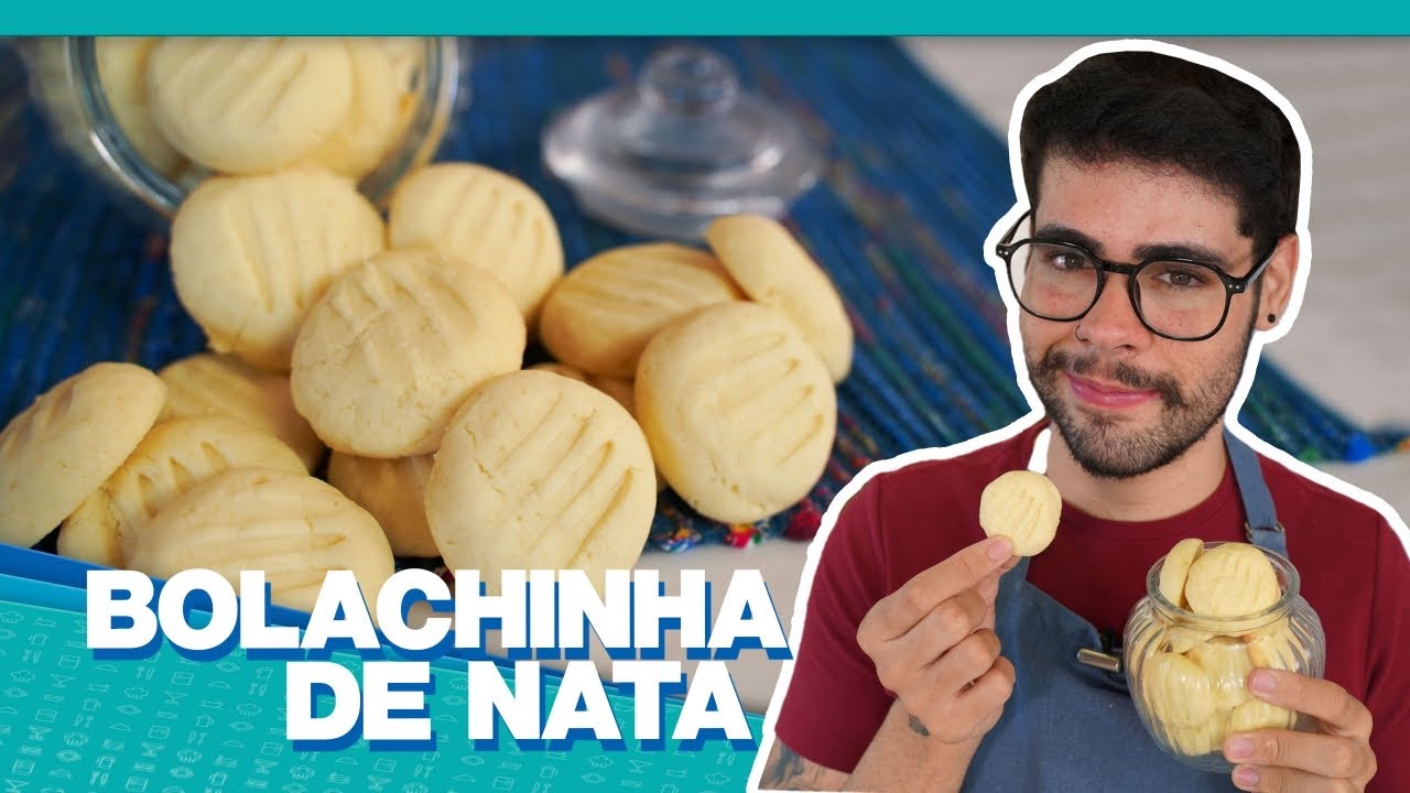 DESMANCHA NA BOCA | BOLACHINHAS DE NATA FÁCIL | RENDE MUITO