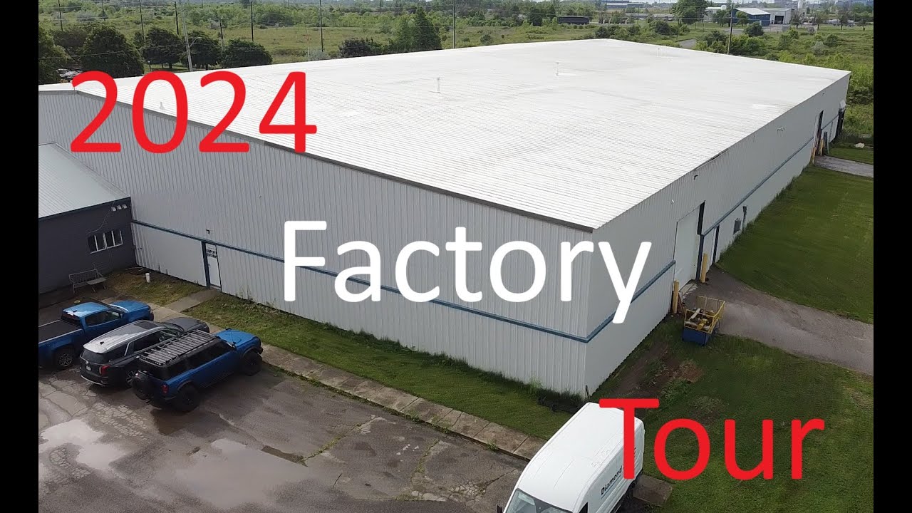 the final factory tour before it all gets all redone