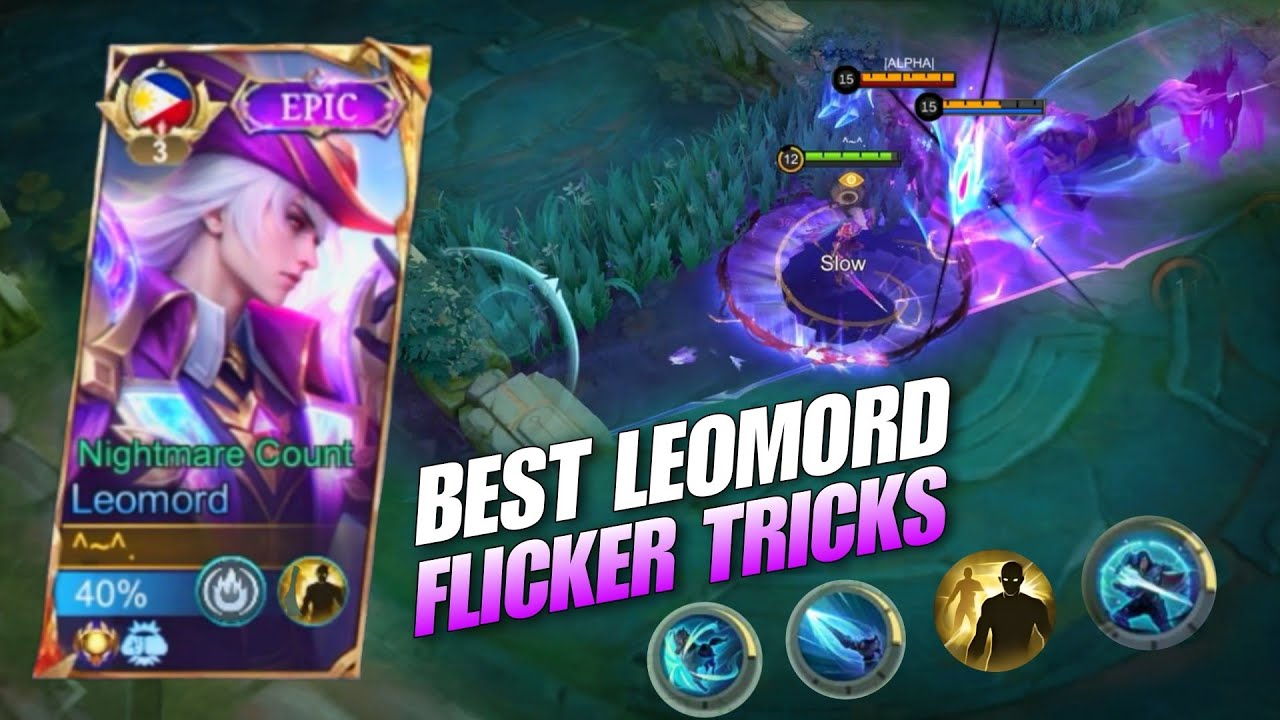 ⚔️ Best Leomord Flicker Tricks 2025 – MLBB EXP Lane Domination!