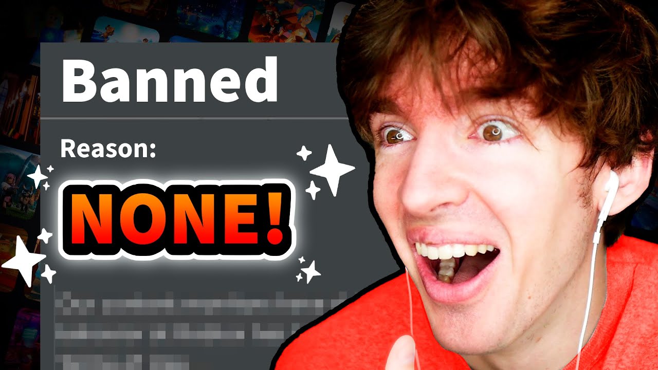 ROBLOX BANNED ME FOR: NOTHING