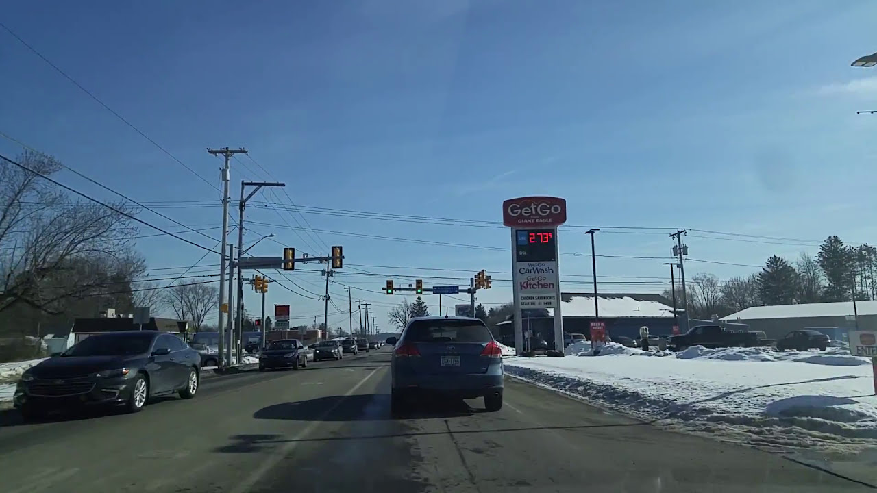 Driving by New Castle,Pennsylvania