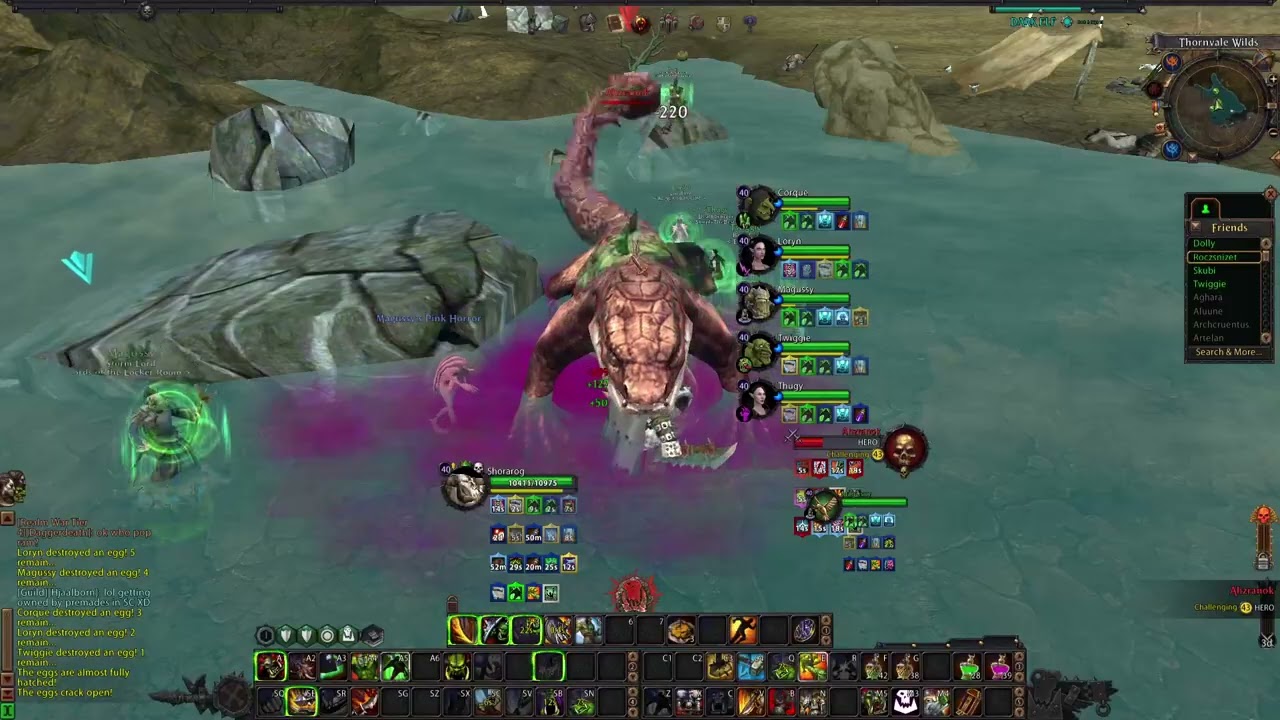 Lost Vale (LV) RAID full clear 2h35min Black Orc Tank. Part 1/2. Warhammer Online 2026