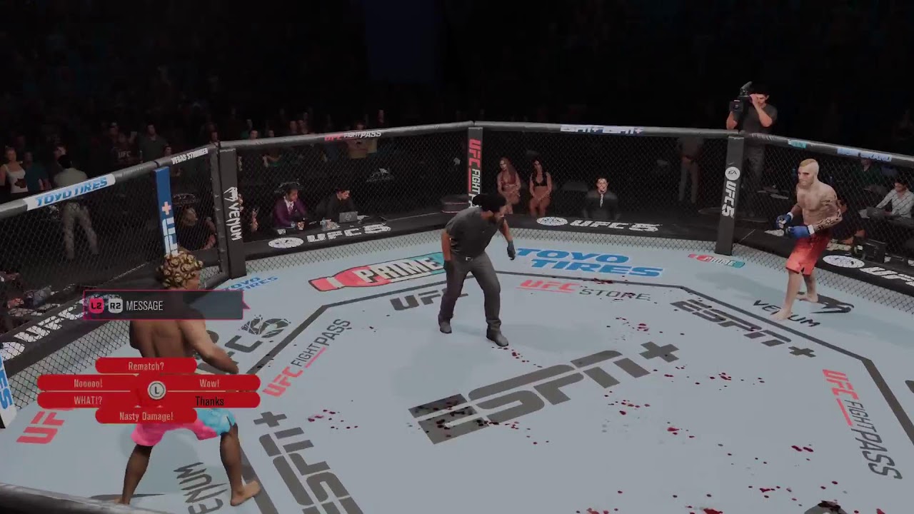 Ufc online career grind!!!