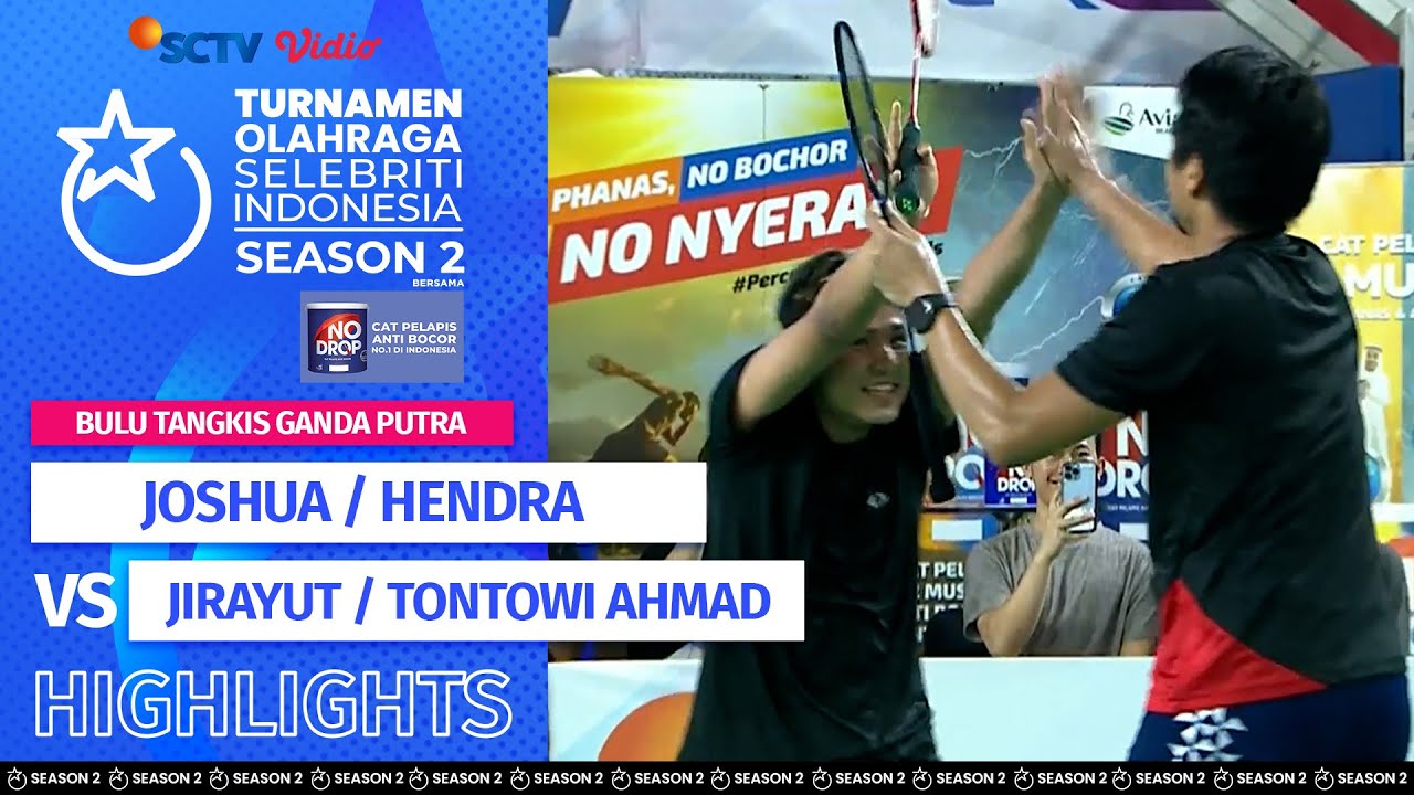 Joshua / Hendra Setiawan VS Jirayut / Tontowi | Highlights Bulu Tangkis Ganda Putra | TOSI Season 2