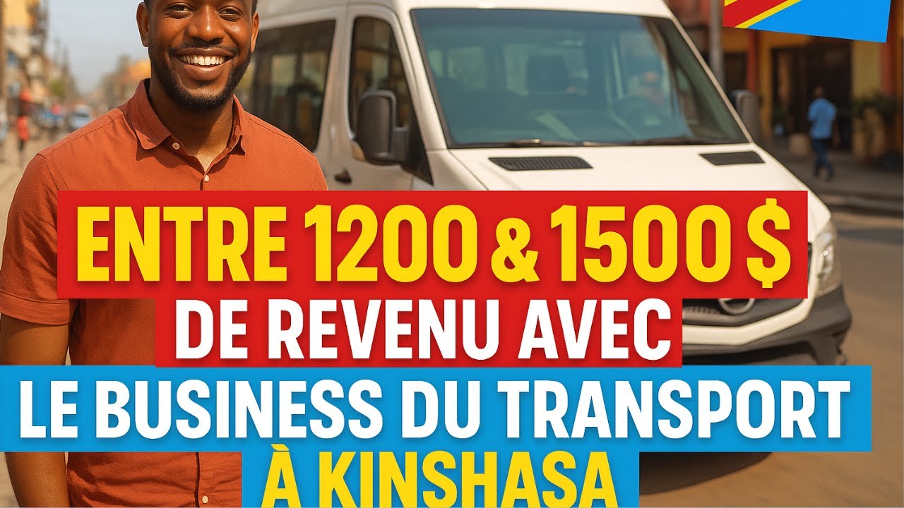 Parole à l'entrepreneur ep1 : À 32 ans, il gère 6 bus à Kinshasa, il nous dit tout sur ce business !