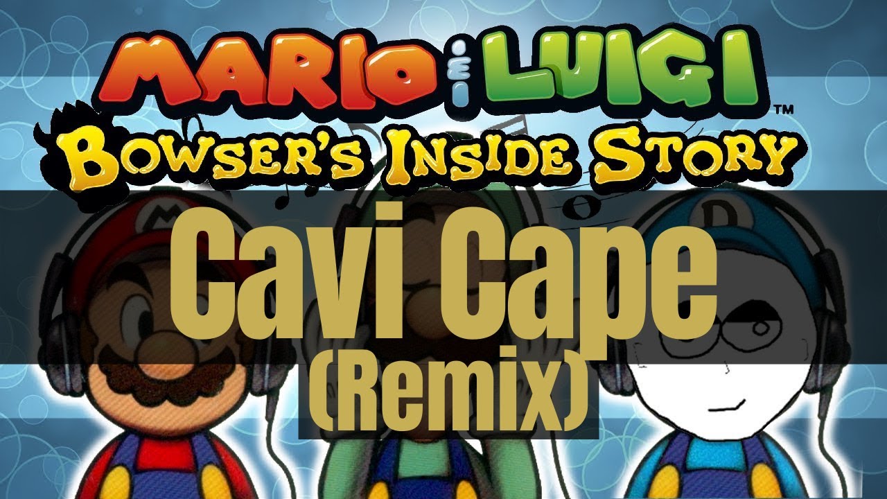 The Wind is Blowing at Cavi Cape Remix - Mario & Luigi: Bowser's Inside Story