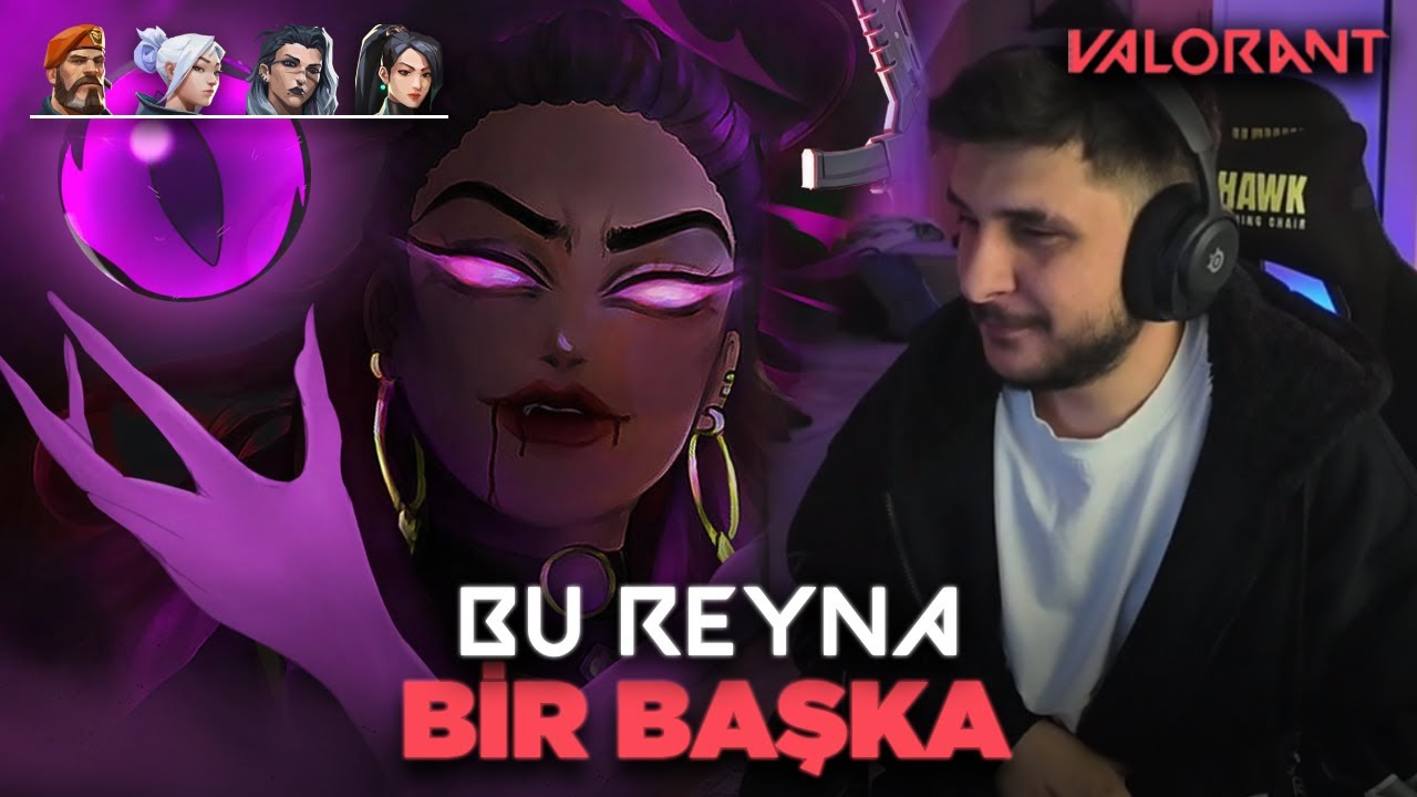REYNA OYNAMA İŞİ | Valorant w/@Nesrinn