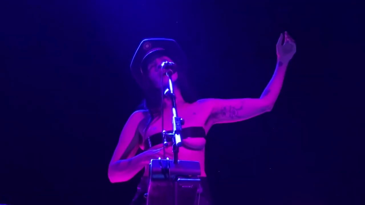 CocoRosie perform “Cut, Stitch, Scar”  at Le Bikini, Toulouse  26th July 2025