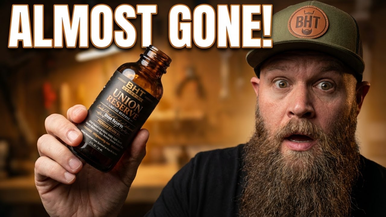 🚨 URGENT: Limited Edition BHT Beard Oils Are Almost GONE!