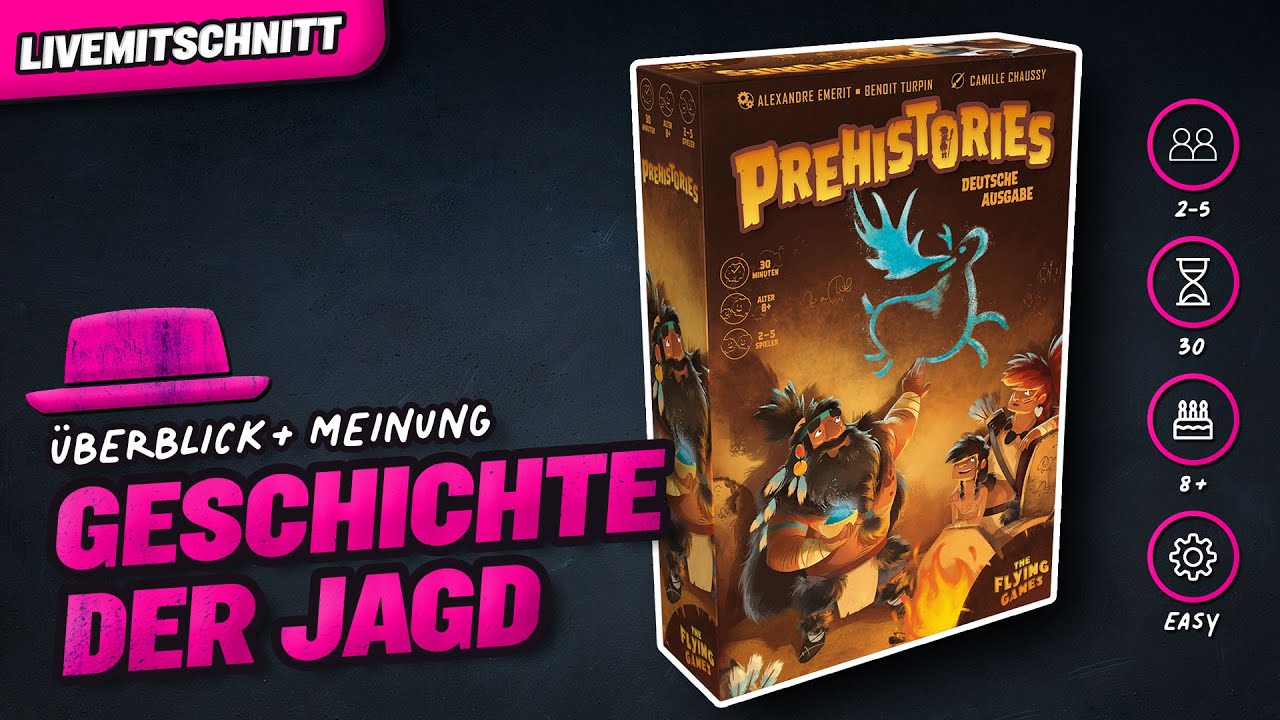 PREHISTORIES - Brettspiel - Der Pile ist geil