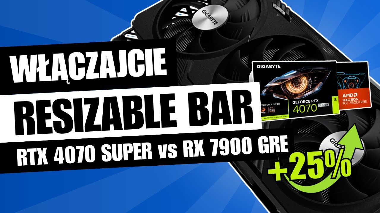 Resizable Bar OFF vs ON | RTX 4070 Super vs RX 7900 GRE | TEST