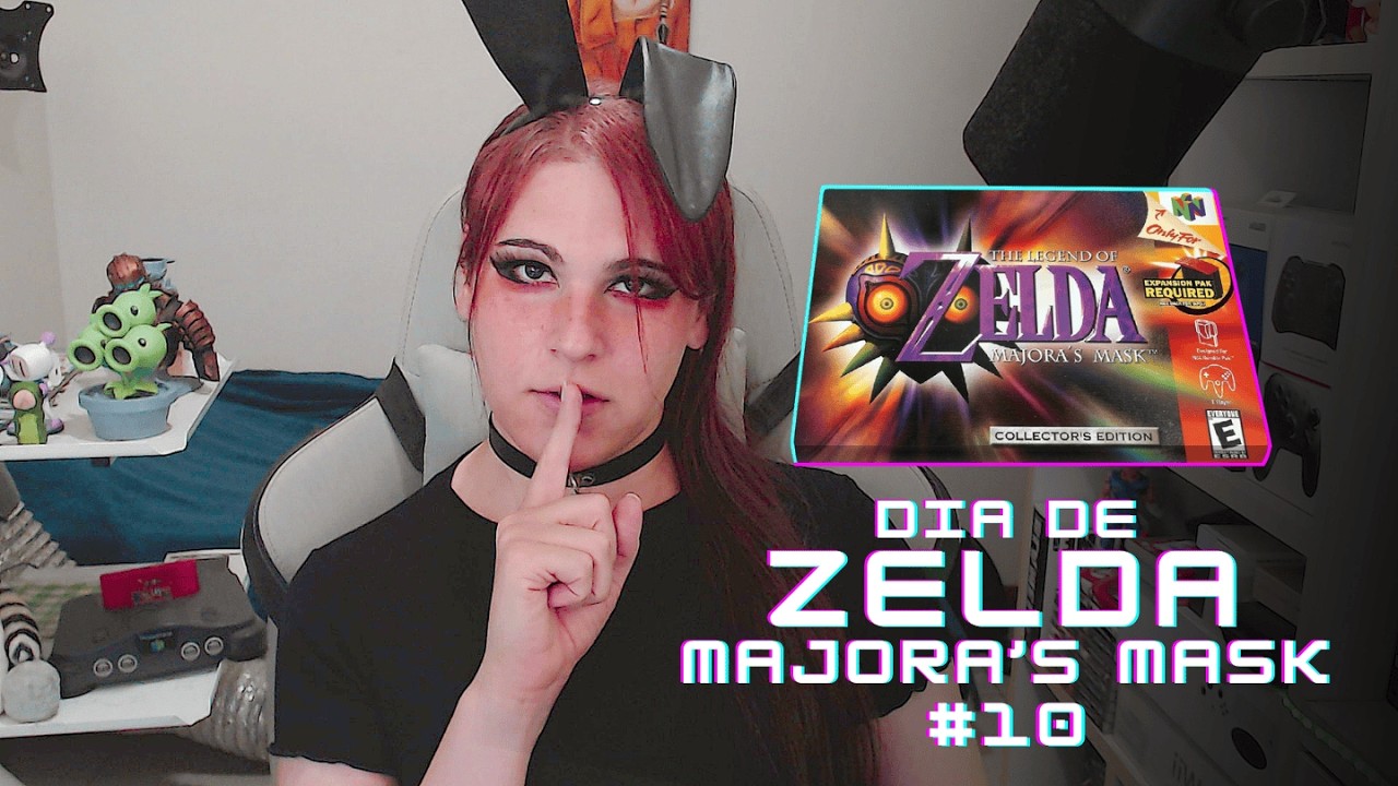 ZELDINHA MAJORA'S MASK - #PARTE10 + REACT + FILMINHO | !PIX !DISCORD